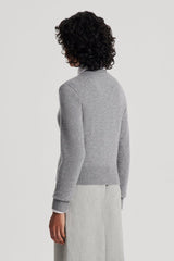 Knitwear | Women Scanlan Theodore CASHMERE CARDIGAN Grey.melange