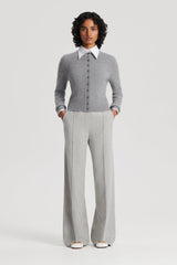 Knitwear | Women Scanlan Theodore CASHMERE CARDIGAN Grey.melange