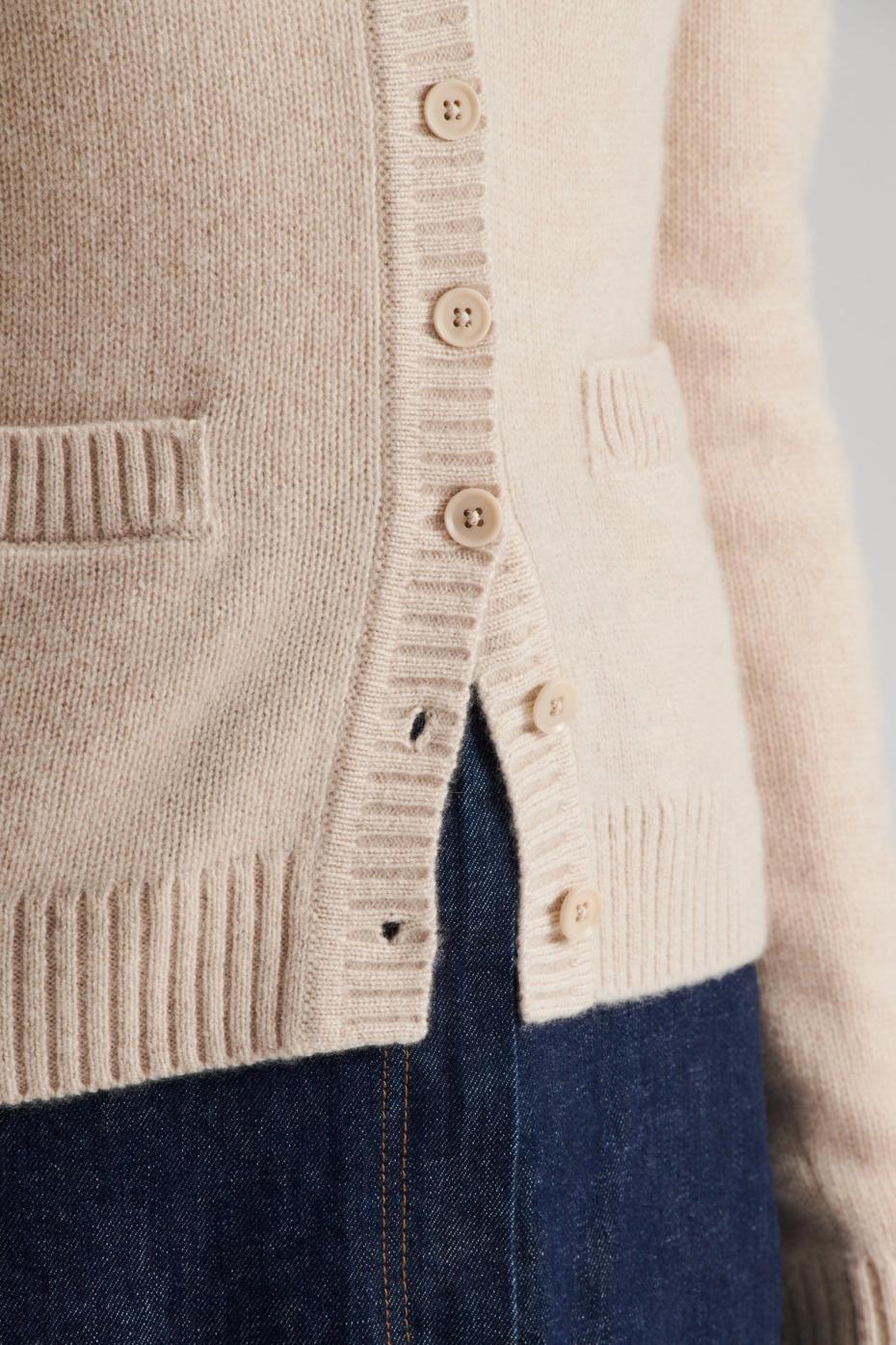 Knitwear | Women Scanlan Theodore CASHMERE V Wheat