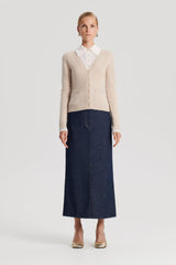 Knitwear | Women Scanlan Theodore CASHMERE V Wheat