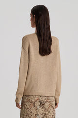 Knitwear | Women Scanlan Theodore SILK COTTON V Pebble