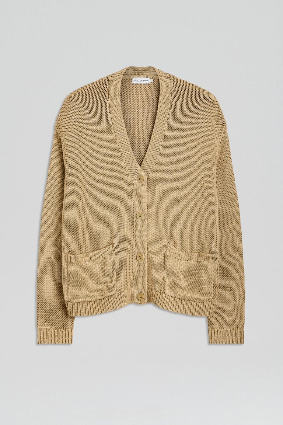 Knitwear | Women Scanlan Theodore SILK COTTON V Pebble
