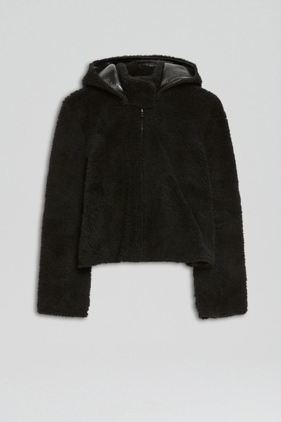 Leather | Women Scanlan Theodore SHEARLING JACKET Black.black