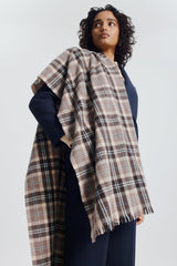 Scarves | Women Scanlan Theodore ITALIAN PLAID SCARF Grey