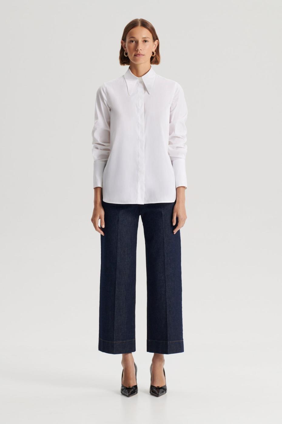 Shirts | Women Scanlan Theodore COTTON SHIRT White