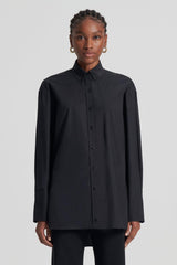 Shirts | Women Scanlan Theodore PARACHUTE COTTON SHIRT Black