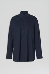 Shirts | Women Scanlan Theodore PARACHUTE COTTON SHIRT Navy