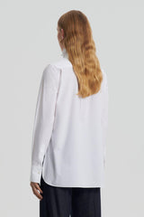 Shirts | Women Scanlan Theodore PARACHUTE RUFFLE TRIM SHIRT White