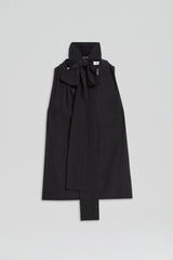 Shirts | Women Scanlan Theodore SILK TIE NECK CAMI Navy