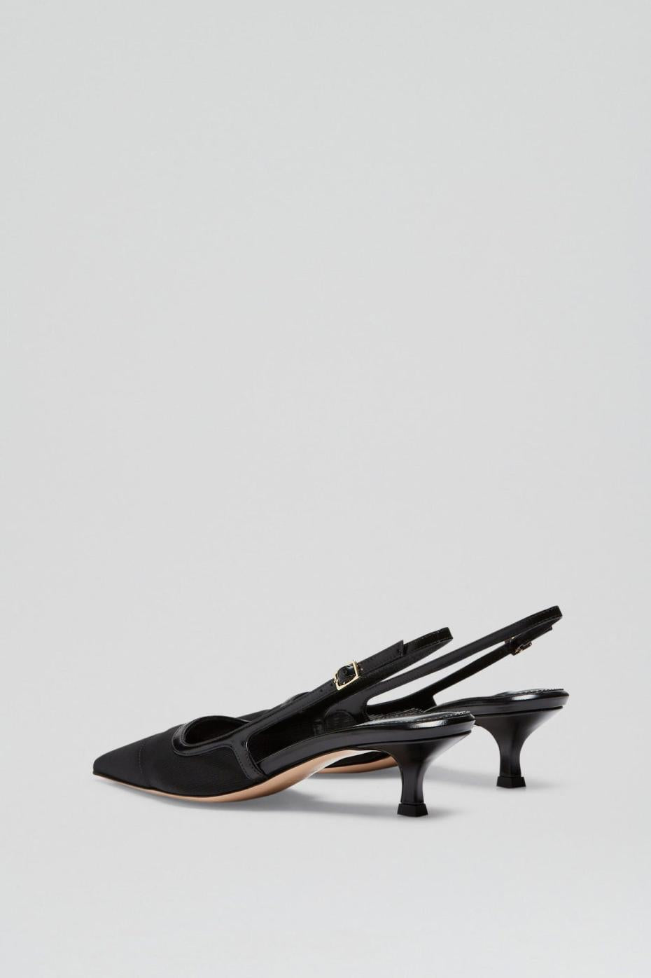 Shoes | Women Scanlan Theodore FINE MESH SLINGBACK 4.5 Black