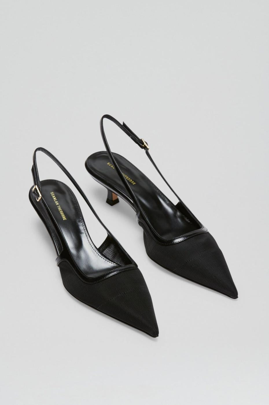 Shoes | Women Scanlan Theodore FINE MESH SLINGBACK 4.5 Black