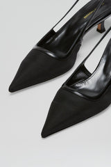 Shoes | Women Scanlan Theodore FINE MESH SLINGBACK 4.5 Black