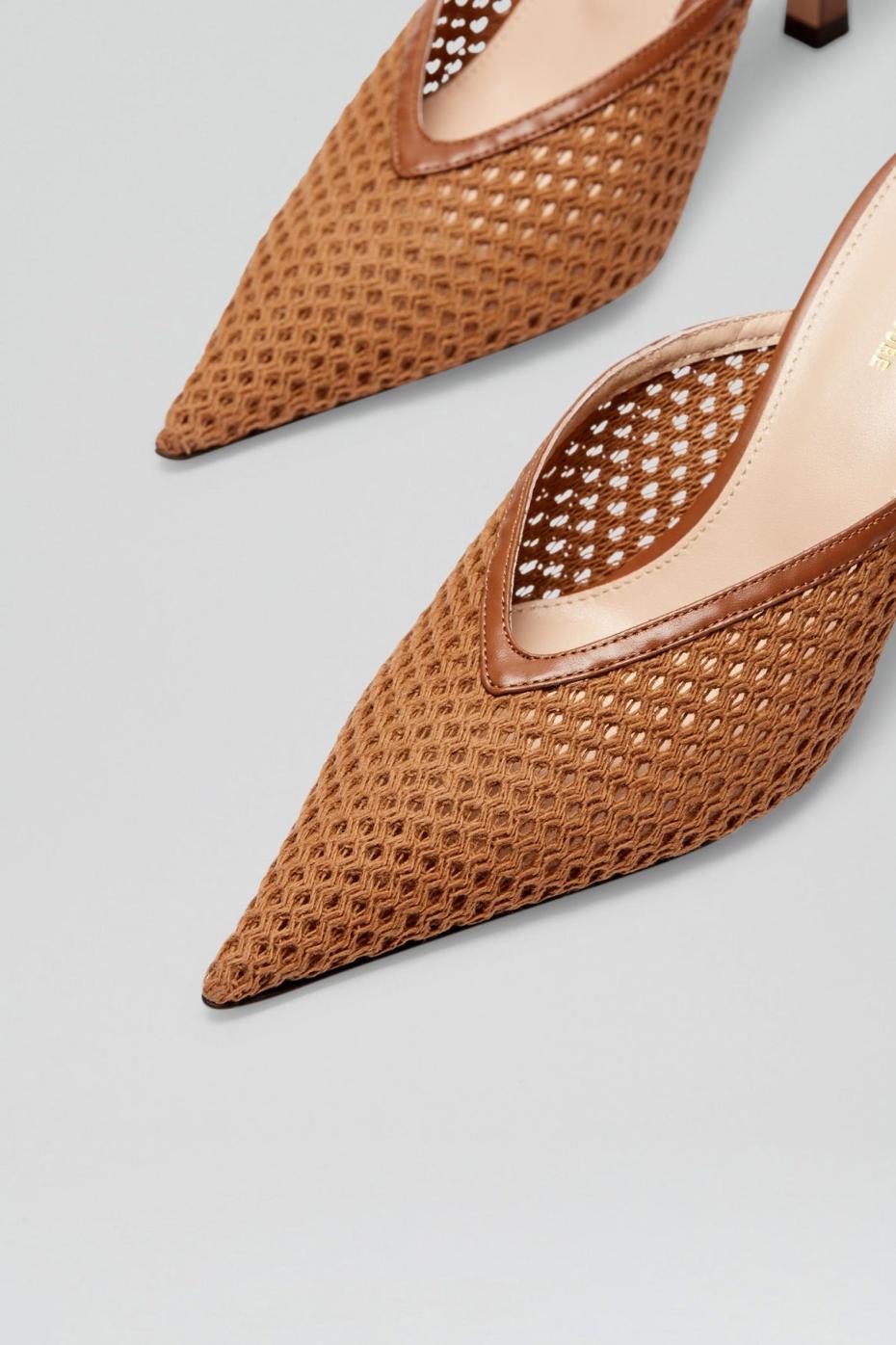 Shoes | Women Scanlan Theodore MESH MULE 7.5 Tan