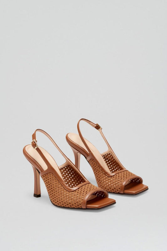 Shoes | Women Scanlan Theodore MESH SLINGBACK 9.5 Tan