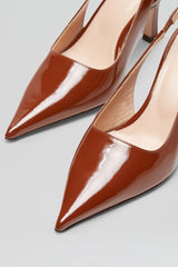 Shoes | Women Scanlan Theodore POLISHED SLINGBACK 7.5 Cigar