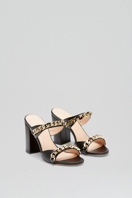Shoes | Women Scanlan Theodore SANDAL WITH CHAINS DETAIL 9.5 Black