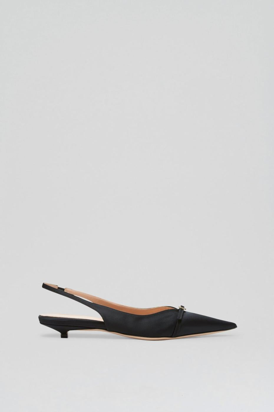Shoes | Women Scanlan Theodore SATIN SLINGBACK 2 Black