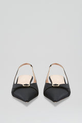 Shoes | Women Scanlan Theodore SATIN SLINGBACK 2 Black