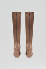 Shoes | Women Scanlan Theodore STRETCH BELOW THE KNEE BOOT 8.5 Camel.suede