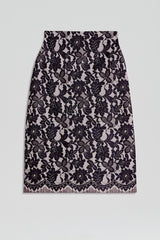 Skirts | Women Scanlan Theodore BONDED LACE SKIRT Navy