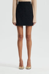 Skirts | Women Scanlan Theodore BOUCLE MINI Black