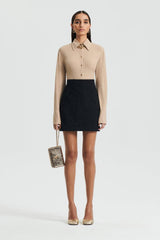 Skirts | Women Scanlan Theodore BOUCLE MINI Black