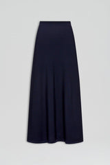Skirts | Women Scanlan Theodore CREPE KNIT SOFT SKIRT Navy