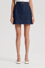 Skirts | Women Scanlan Theodore DENIM MINI SKIRT Indigo