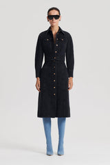 Skirts | Women Scanlan Theodore DENIM PENCIL SKIRT Washed.black.g