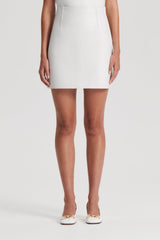 Skirts | Women Scanlan Theodore LEATHER BONDED MINI White