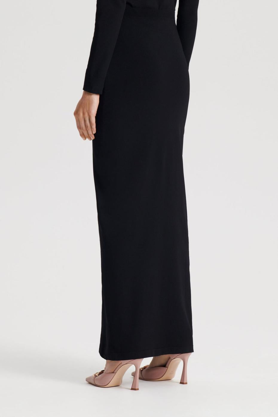 Skirts | Women Scanlan Theodore MICRO KNIT SKIRT Black