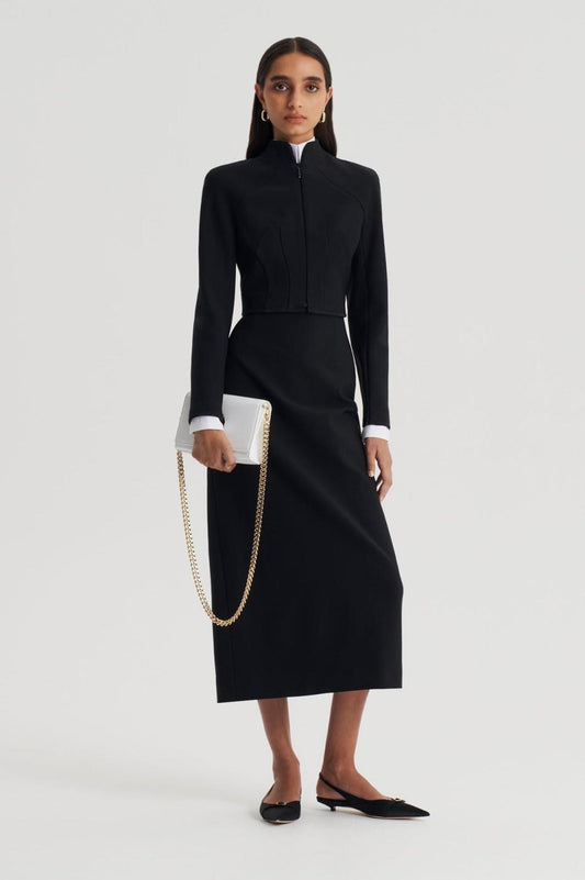 Skirts | Women Scanlan Theodore MILANO PENCIL SKIRT Black