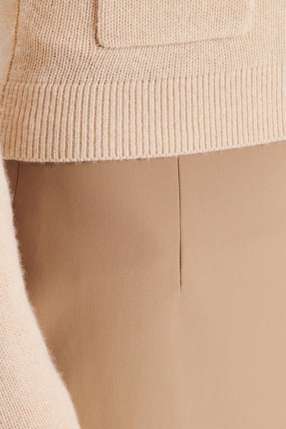 Skirts | Women Scanlan Theodore MILANO PENCIL SKIRT Camel