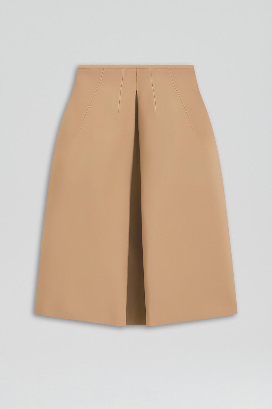 Skirts | Women Scanlan Theodore MILANO PLEAT SKIRT Camel