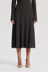 Skirts | Women Scanlan Theodore PLEAT LACE SKIRT Jungle