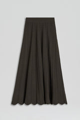 Skirts | Women Scanlan Theodore PLEAT LACE SKIRT Jungle