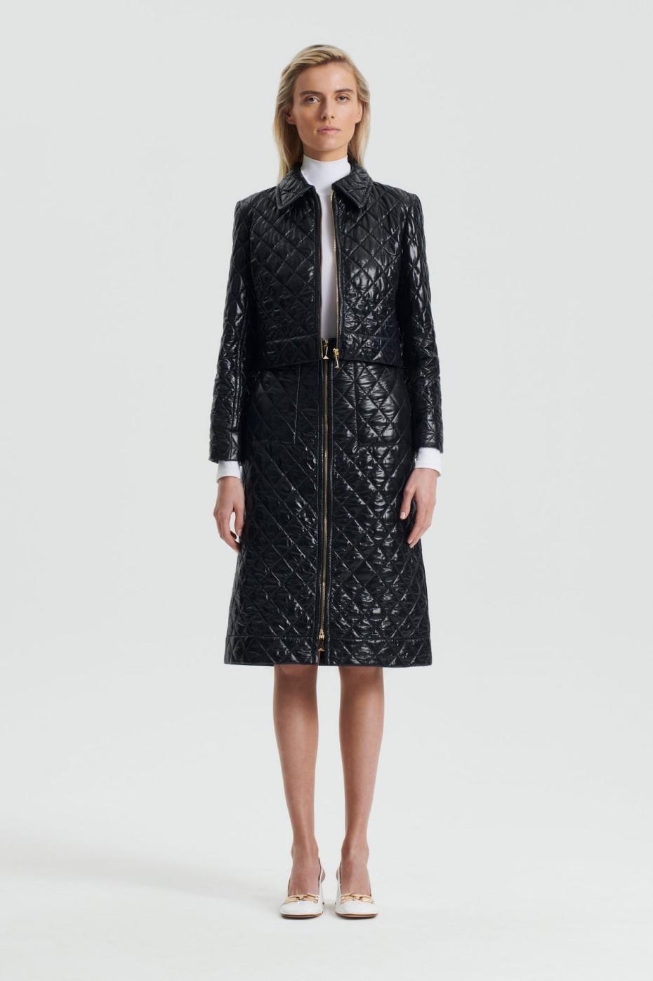 Skirts | Women Scanlan Theodore QUILTED SKIRT Black