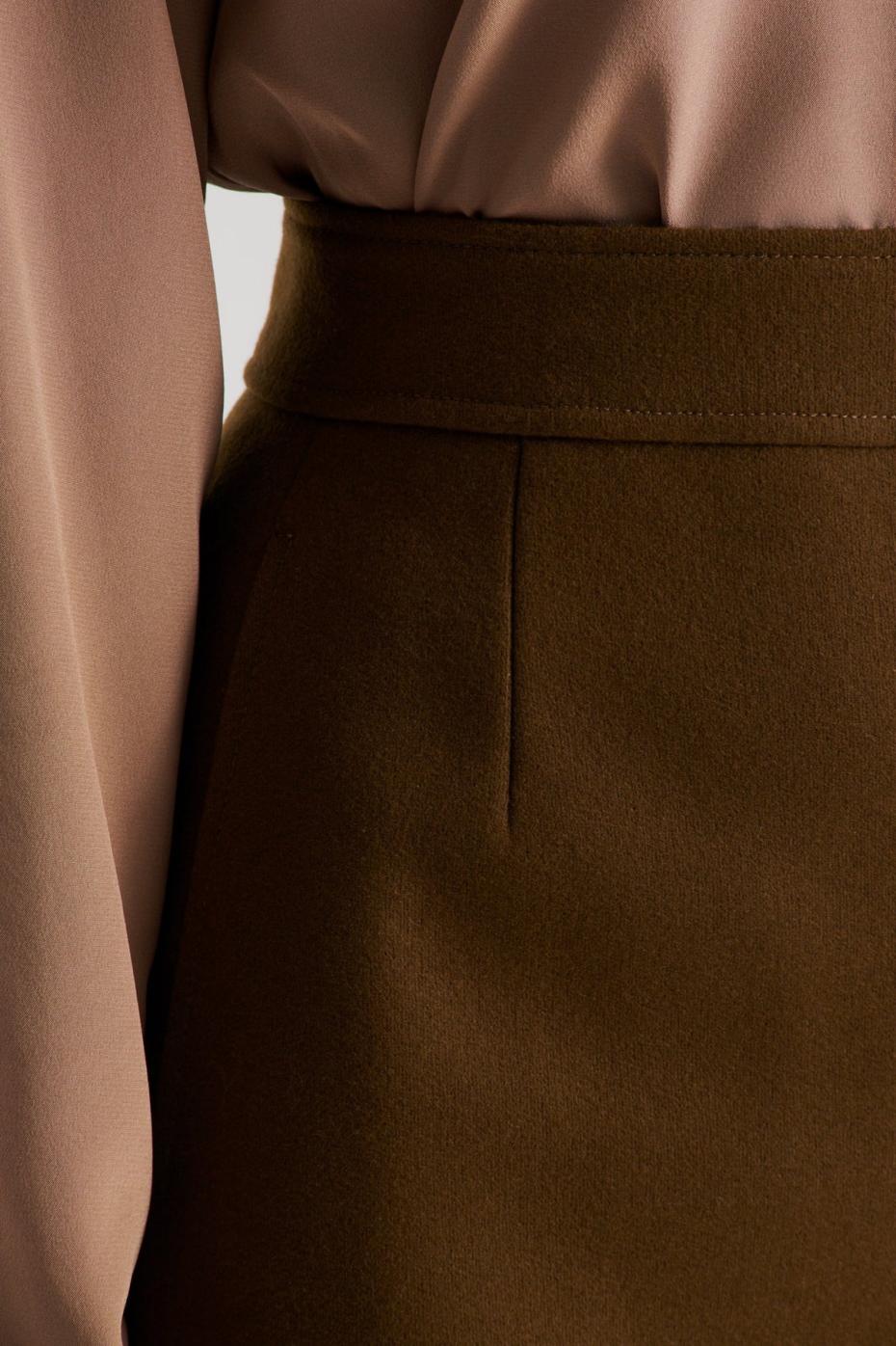 Skirts | Women Scanlan Theodore TAILORED MINI SKIRT Khaki