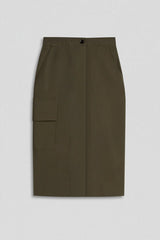 Skirts | Women Scanlan Theodore TAILORED PATCH POCKET SKIRT Jungle