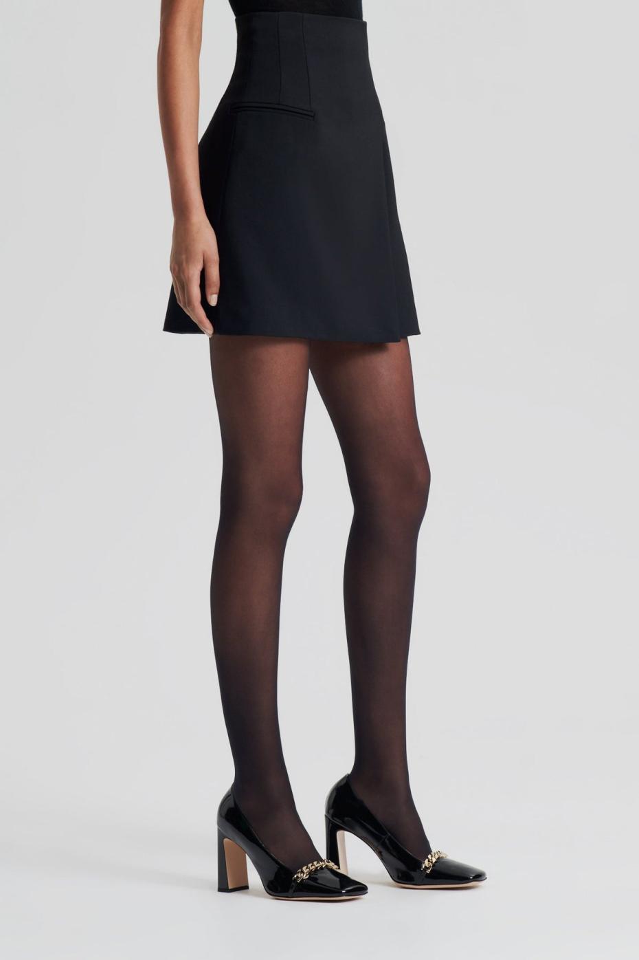 Skirts | Women Scanlan Theodore TAILORED WRAP SKIRT Black