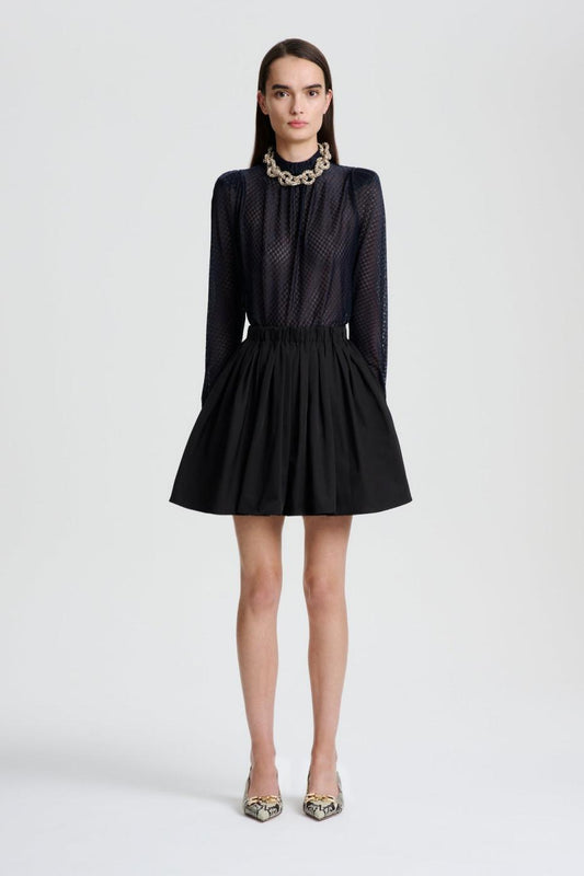 Skirts | Women Scanlan Theodore TECH SKIRT Black