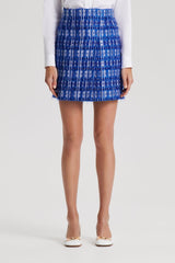 Skirts | Women Scanlan Theodore TINSEL WRAP SKIRT Cobalt