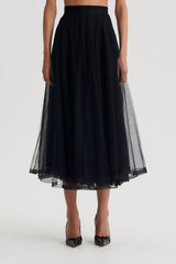 Skirts | Women Scanlan Theodore TULLE SKIRT Black