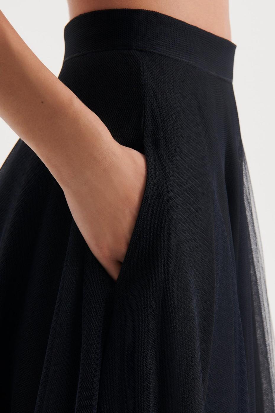 Skirts | Women Scanlan Theodore TULLE SKIRT Black