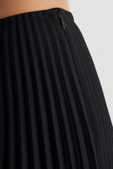 Skirts | Women Scanlan Theodore TWILL PLEAT SKIRT Black