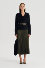 Skirts | Women Scanlan Theodore TWILL PLEAT SKIRT Jungle