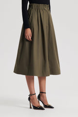 Skirts | Women Scanlan Theodore WIDE CARGO SKIRT Jungle