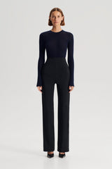 Sweaters | Women Scanlan Theodore Babywool Crew Neck Sweater Navy |Tops| Scanlan Theodore Babywool Crew Neck Sweater Navy /tops/ Scanlan Theodore