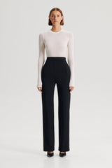 Sweaters | Women Scanlan Theodore BABYWOOL CREW SWEATER Ivory