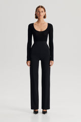 Sweaters | Women Scanlan Theodore BABYWOOL SCOOP NECK Black All